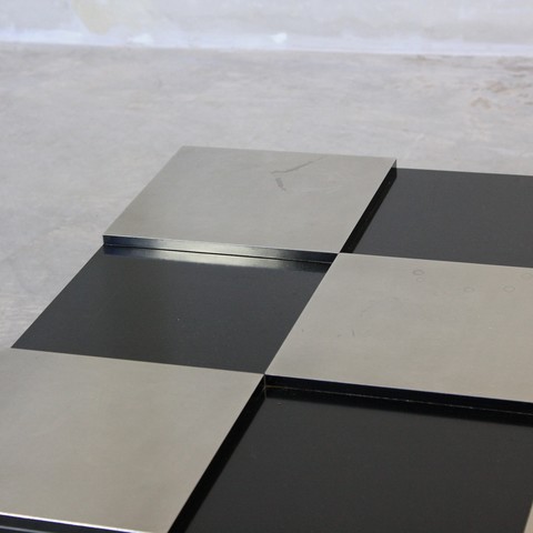 Damier Coffee Table in the style of Willy RIZZO, 1970's Damier Coffee Table in the style of Willy RIZZO, 1970's