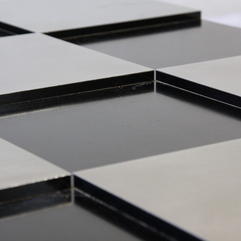 Damier Coffee Table in the style of Willy RIZZO, 1970's Damier Coffee Table in the style of Willy RIZZO, 1970's