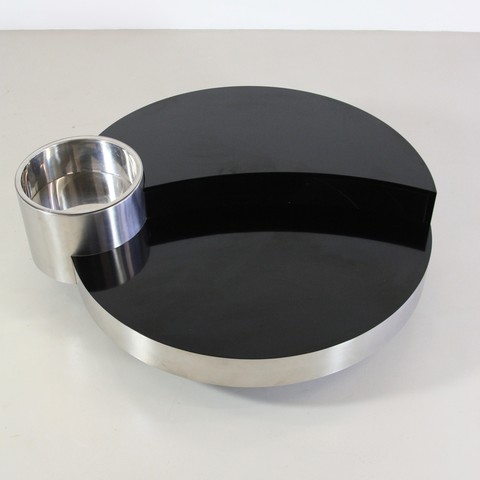 DeLuxe Coffee Table by Willy RIZZO, Sabot 1970's DeLuxe Coffee Table by Willy RIZZO, Sabot 1970's