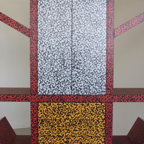 Ettore SOTTSASS - CASABLANCA Shelf, 1981 Ettore SOTTSASS - CASABLANCA Shelf, 1981