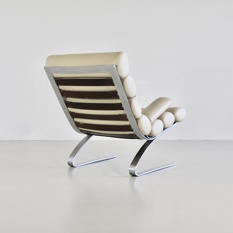 High Back Lounge Chair & Footstool by COR, 1976 High Back Lounge Chair & Footstool by COR, 1976