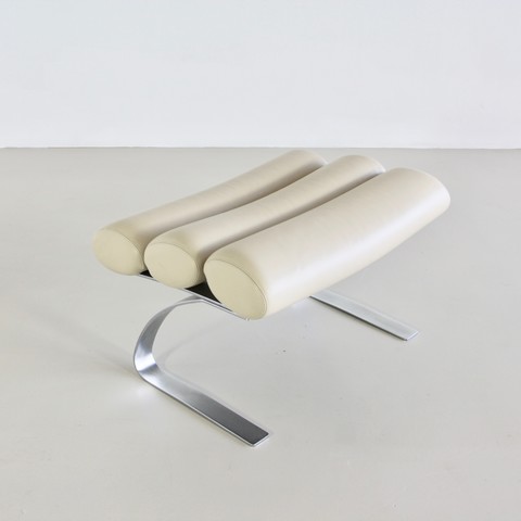 High Back Lounge Chair & Footstool by COR, 1976 High Back Lounge Chair & Footstool by COR, 1976