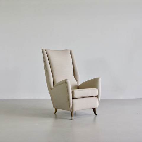 High Back Lounge Chair by I.S.A. Bergamo High Back Lounge Chair by I.S.A. Bergamo