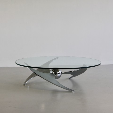 Propeller Table by Luciano CAMPANINI, 1973 Propeller Table by Luciano CAMPANINI, 1973