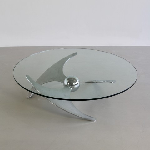 Propeller Table by Luciano CAMPANINI, 1973 Propeller Table by Luciano CAMPANINI, 1973
