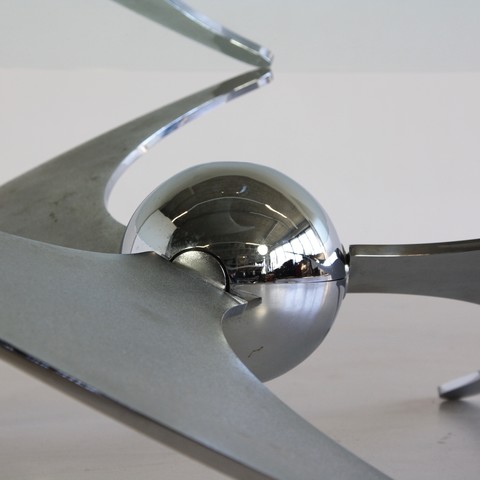 Propeller Table by Luciano CAMPANINI, 1973 Propeller Table by Luciano CAMPANINI, 1973