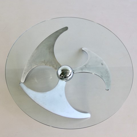 Propeller Table by Luciano CAMPANINI, 1973 Propeller Table by Luciano CAMPANINI, 1973