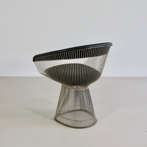 Set of 4 Arm Chairs by Warren PLATNER, Knoll International Set of 4 Arm Chairs by Warren PLATNER, Knoll International