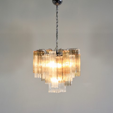Tronchi MURANO Glass Chandelier (3 colours), Italy Tronchi MURANO Glass Chandelier (3 colours), Italy