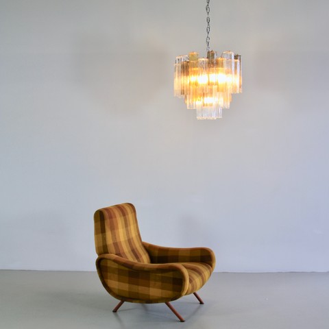Tronchi MURANO Glass Chandelier (3 colours), Italy Tronchi MURANO Glass Chandelier (3 colours), Italy