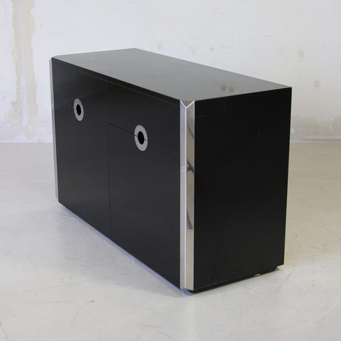 TWO Door Sideboard by Willy RIZZO, 1972 TWO Door Sideboard by Willy RIZZO, 1972