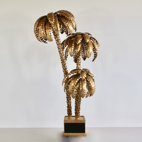 Very Large Palm Tree Lamp, France Very Large Palm Tree Lamp, France