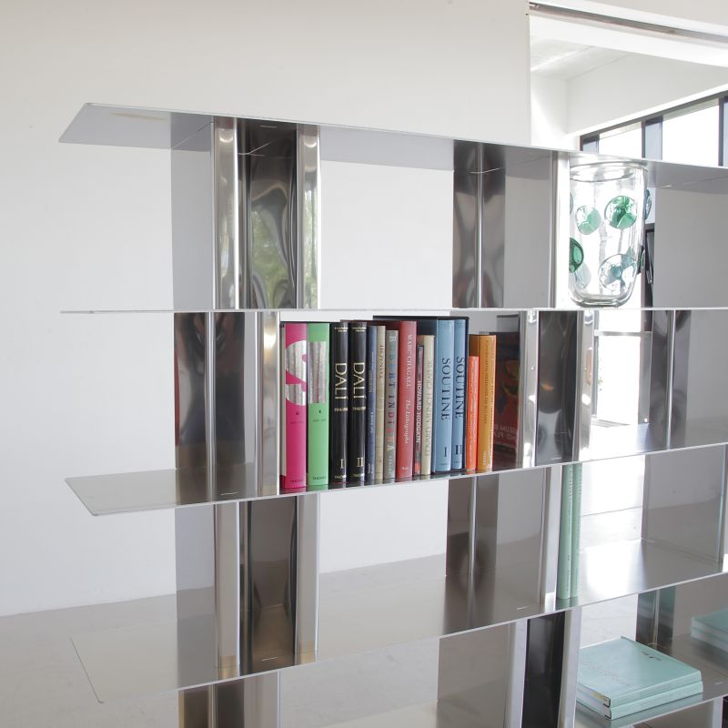 Stainless Steel 'OneTwoOne' Shelving System, Germany 2020