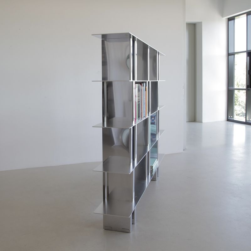 Stainless Steel 'OneTwoOne' Shelving System, Germany 2020