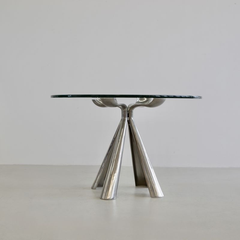 Round Dining Table by Vittorio INTROINI for SAPORITI, 1972