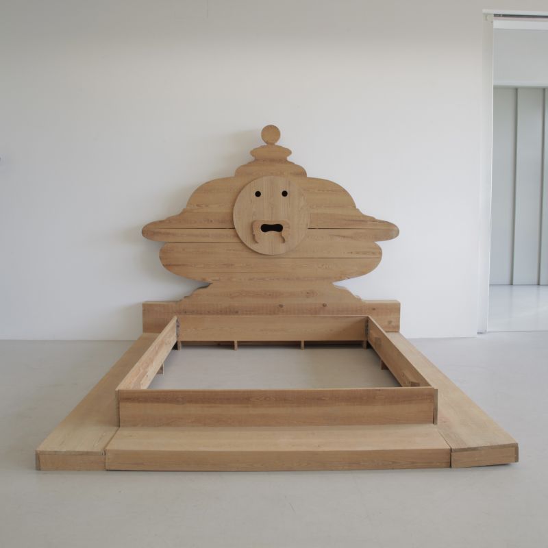 Bed by Mario CEROLI, 'Bocca della Verità' by POLTRONOVA, 1972