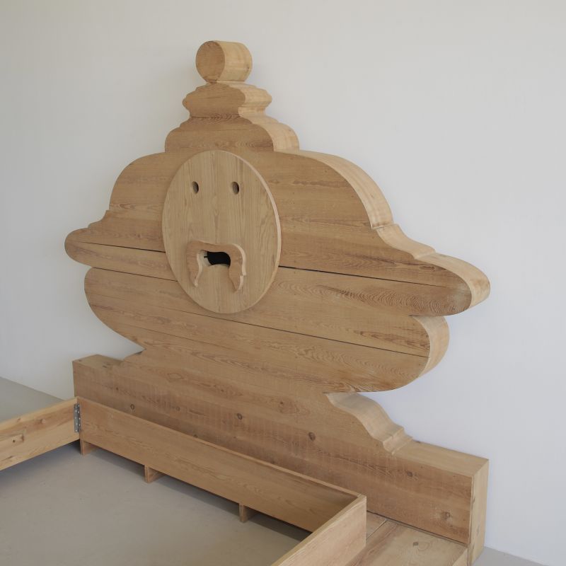 Bed by Mario CEROLI, 'Bocca della Verità' by POLTRONOVA, 1972