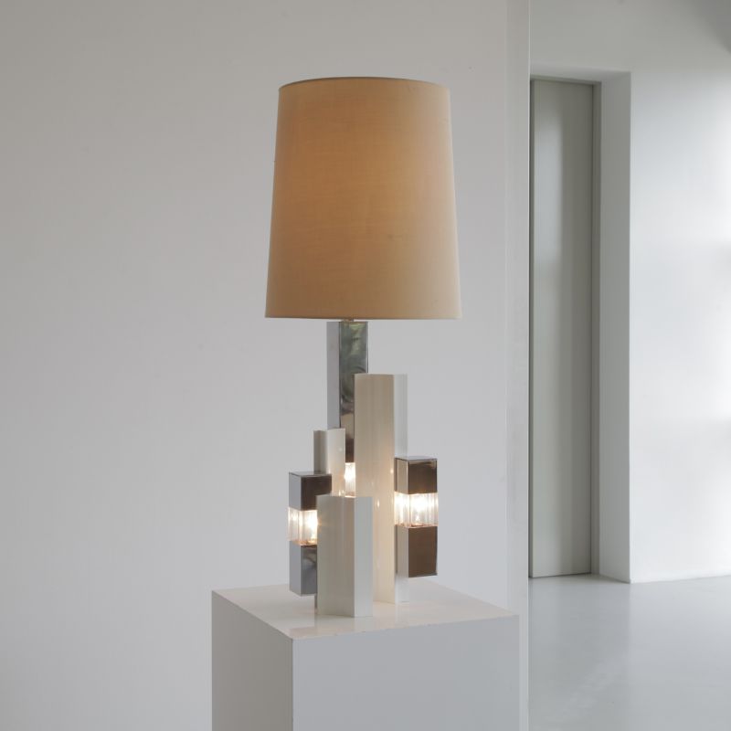Table Lamp 'CUBIC' by Gaetano SCIOLARI, 1970s
