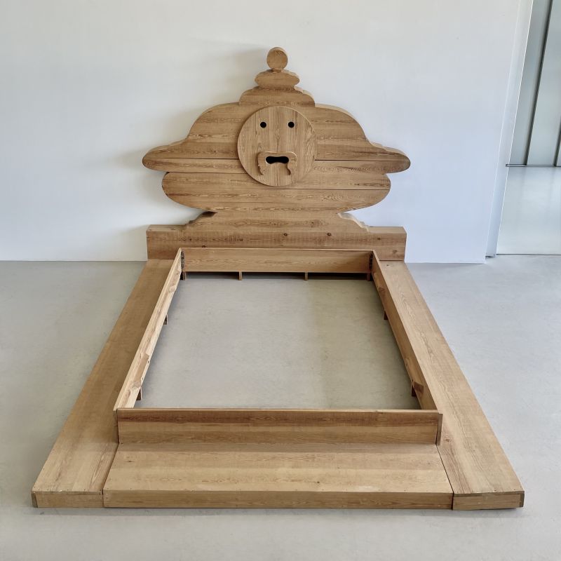 Bed by Mario CEROLI, 'Bocca della Verità' by POLTRONOVA, 1972