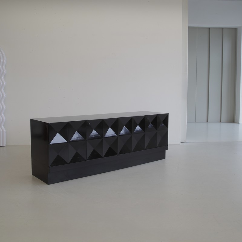 Brutalist Lowboard by DE CONE, Belgium, 1970s