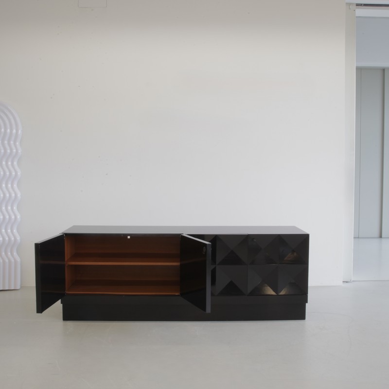 Brutalist Lowboard by DE CONE, Belgium, 1970s