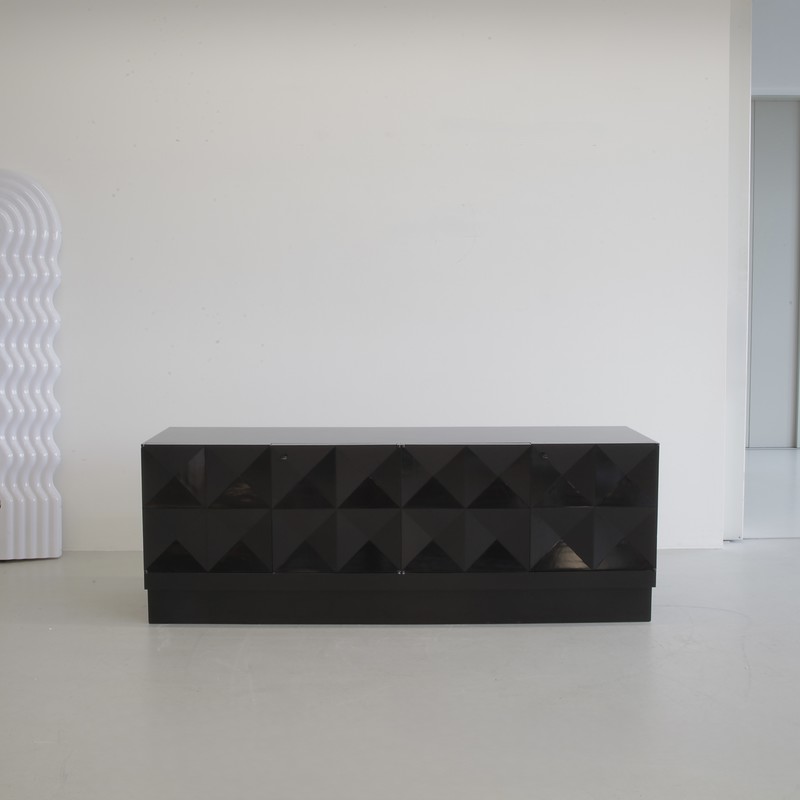 Brutalist Lowboard by DE CONE, Belgium, 1970s