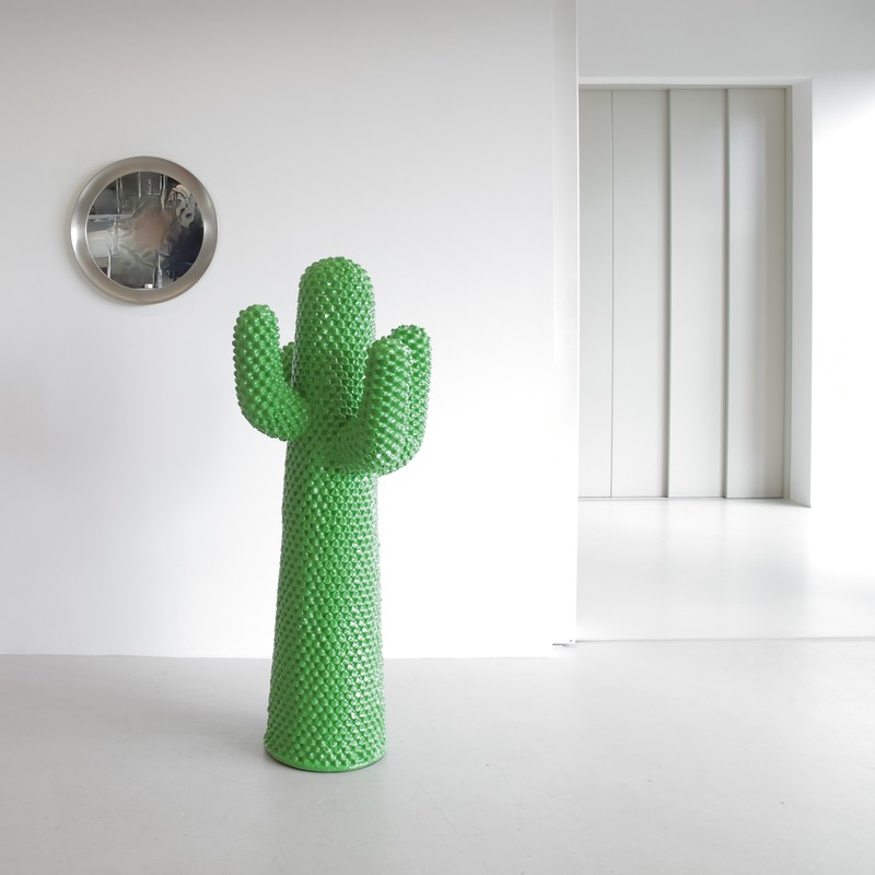 CACTUS Sculpture and Coathanger by Guido DROCCO an Franco MELLO, Italy