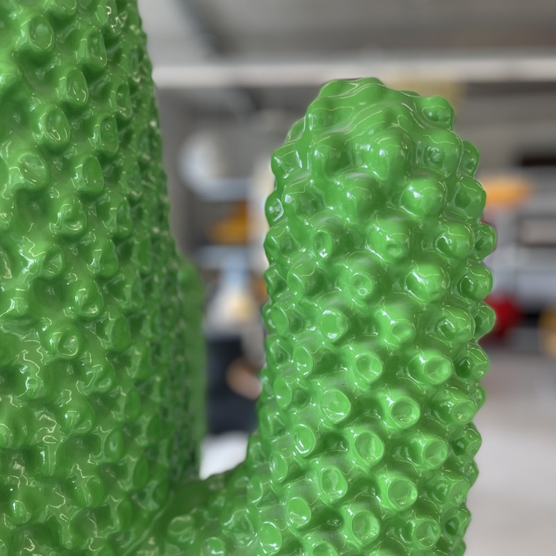 CACTUS Sculpture and Coathanger by Guido DROCCO an Franco MELLO, Italy