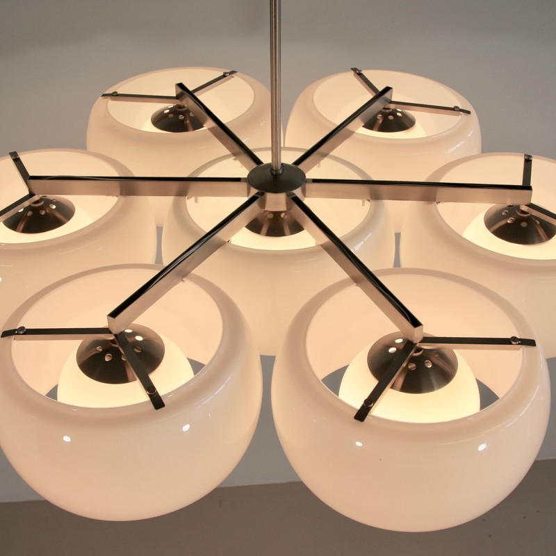 Ceiling Lamp EPTACLINIO designed by Vico MAGISTRETTI for Artemide, 1961