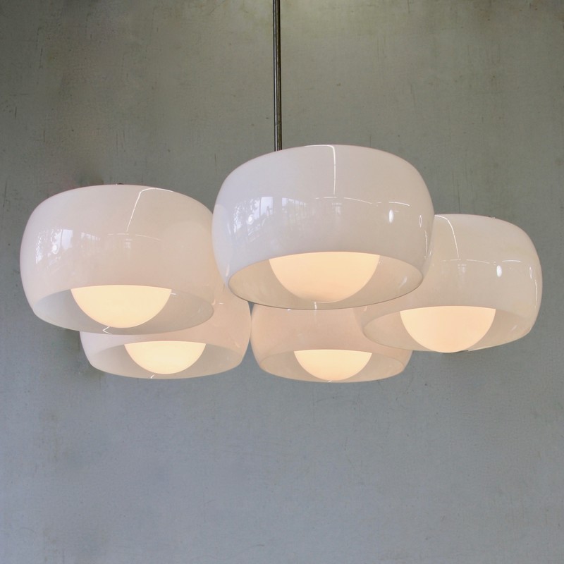 Ceiling Lamp PENTACLINIO designed by Vico MAGISTRETTI for Artemide, 1961