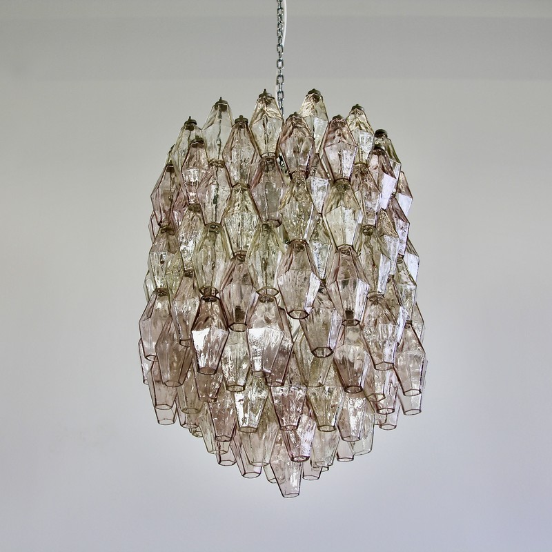 Chandelier by Carlo SCARPA, Murano Glass, 1960