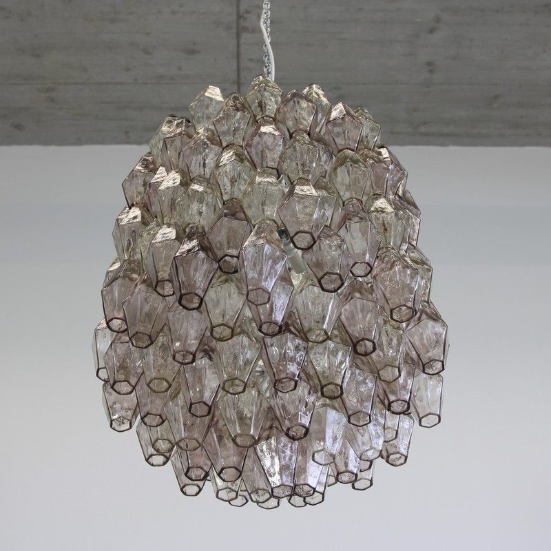 Chandelier by Carlo SCARPA, Murano Glass, 1960