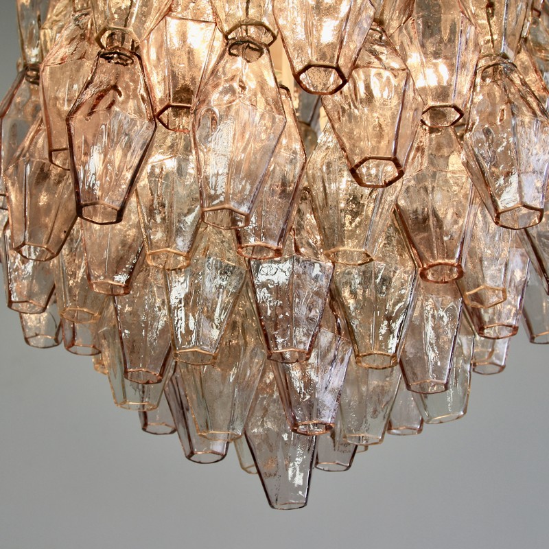 Chandelier by Carlo SCARPA, Murano Glass, 1960