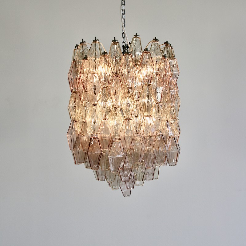 Chandelier by Carlo SCARPA, Murano Glass, 1960