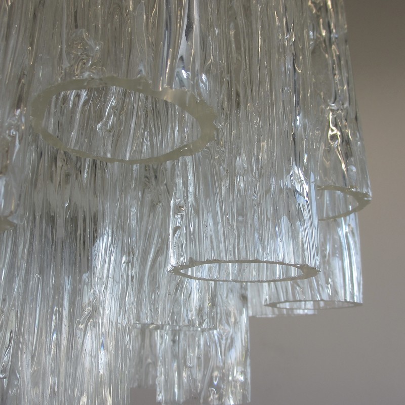 Corteccia Glass Chandelier, MURANO 1960s