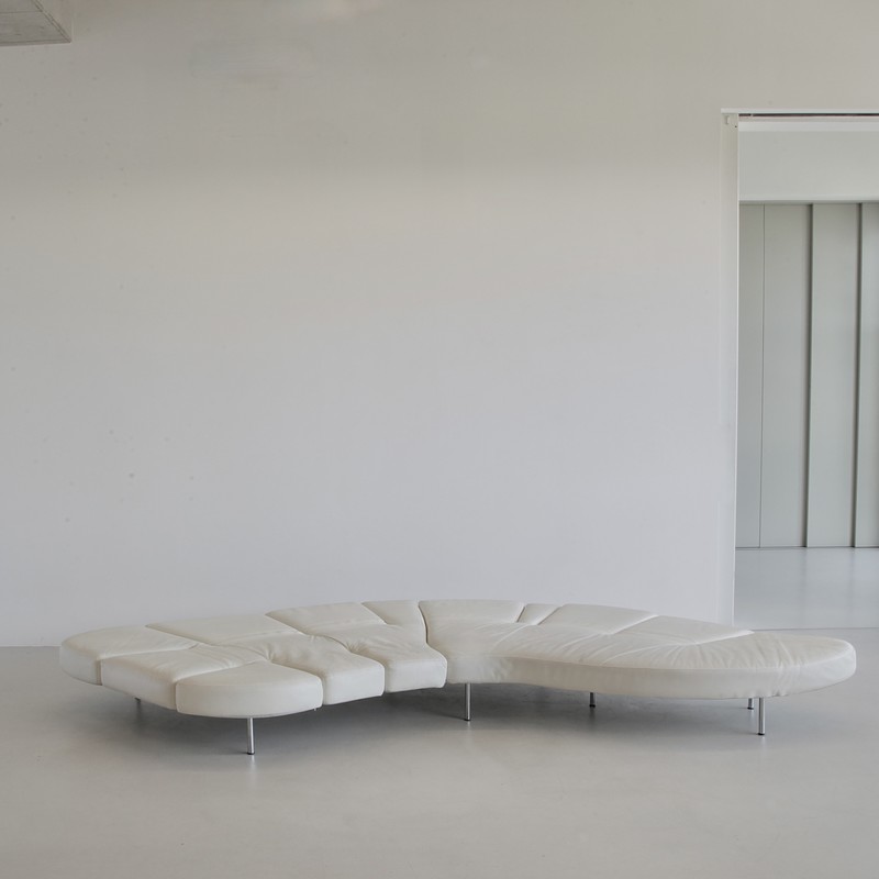 Cream Coloured "FLAP" Sofa designed by Francesco BINFARE for EDRA
