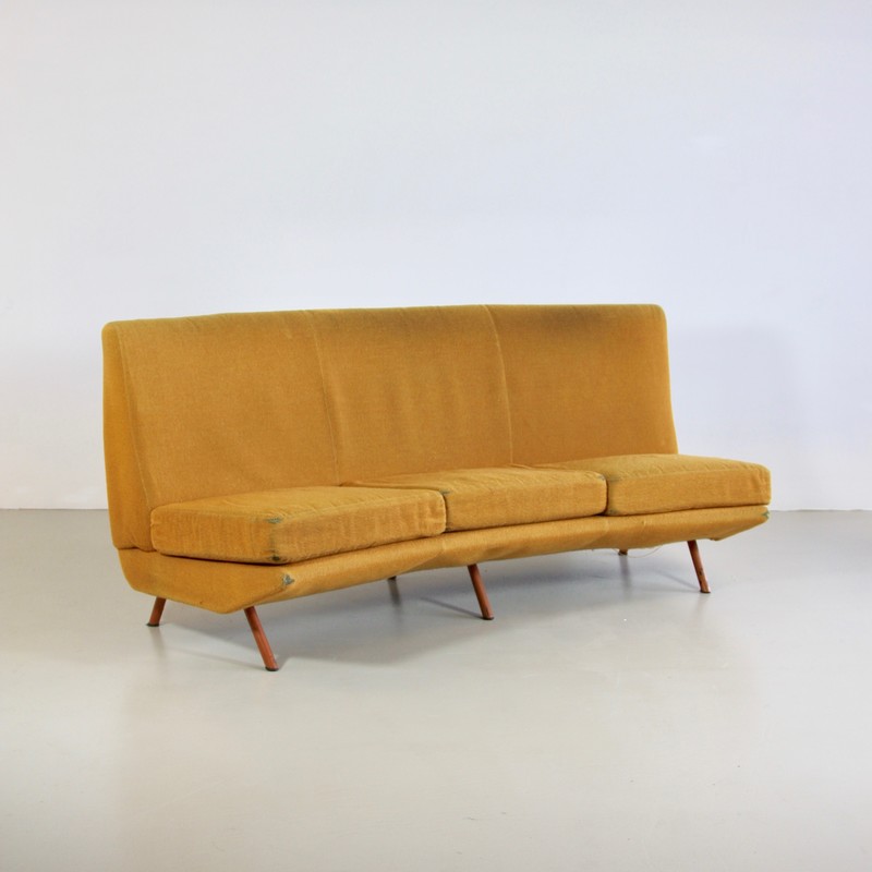 Curved Sofa by Marco Zanuso, 1950s