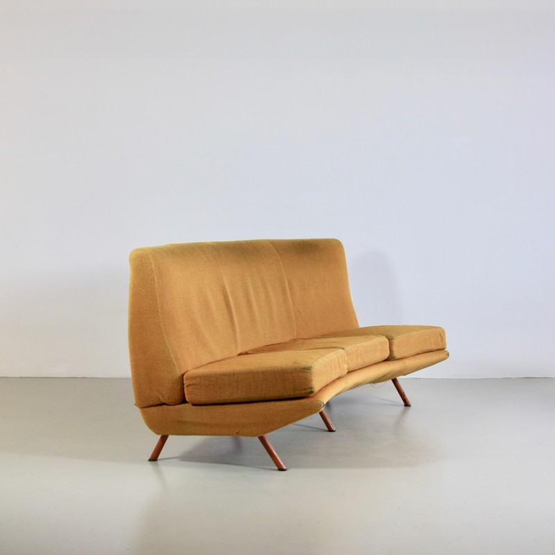 Curved Sofa by Marco Zanuso, 1950s