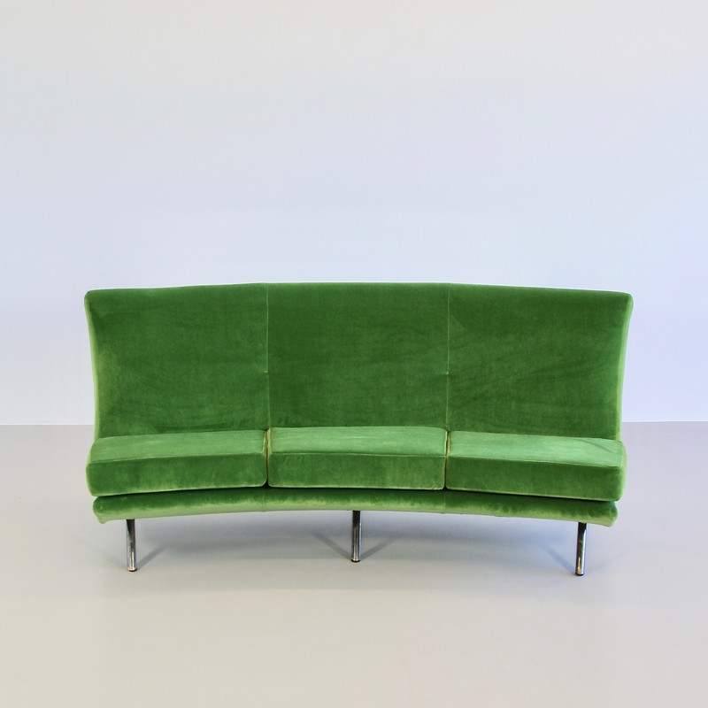 Curved Sofa by Marco Zanuso, 1950