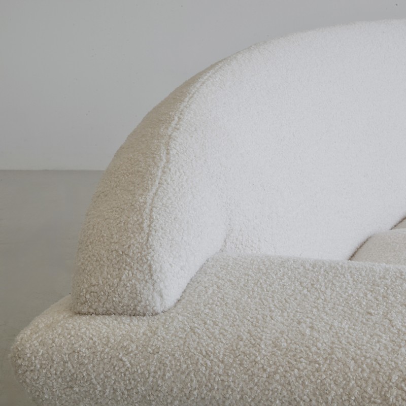 Curved Three-Seat CAPRI Sofa designed by Johannes ANDERSEN, 1965