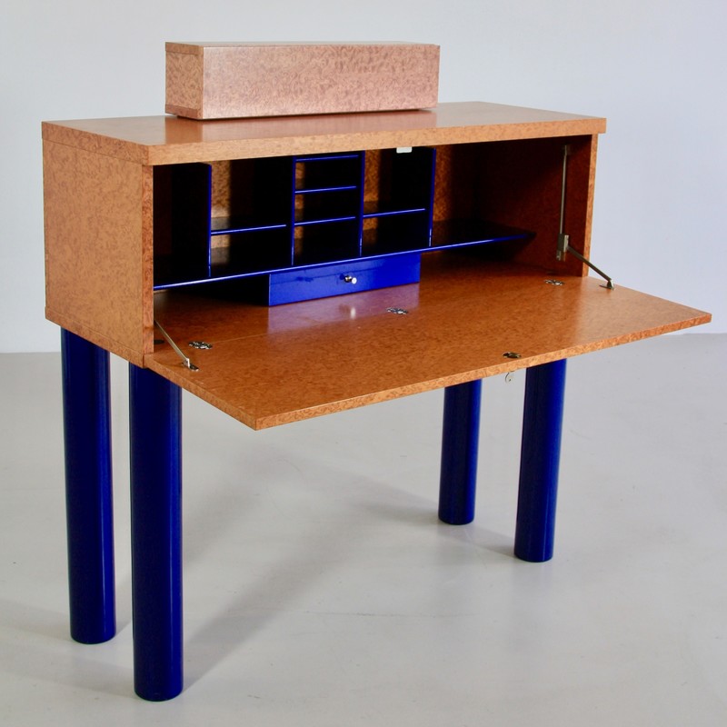 Desk/ Bureau + Chair designed by SOTTSASS and ZANINI 1986