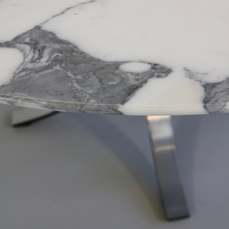 Dining Table by Osvaldo BORSANI & Eugenio GERLI with marble top, 1963/64