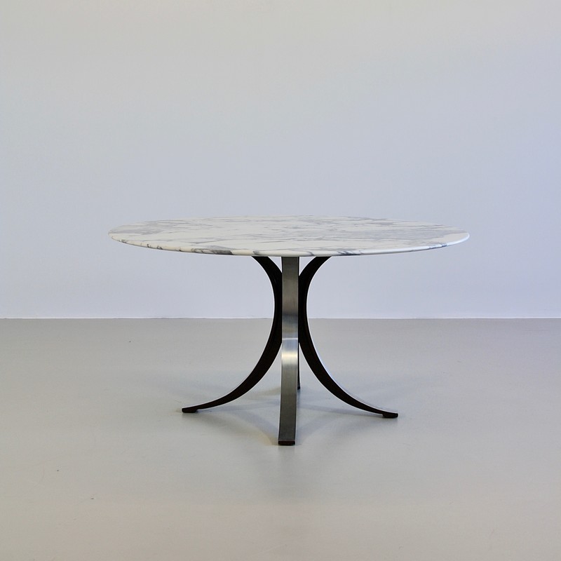 Dining Table by Osvaldo BORSANI & Eugenio GERLI with marble top, 1963/64