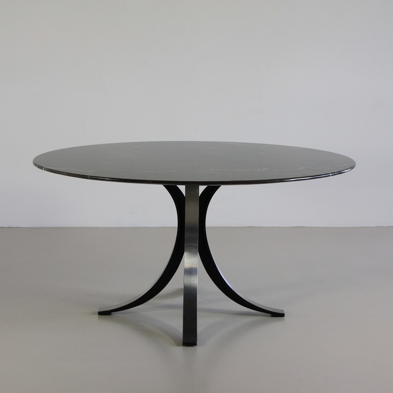 Dining Table by Osvaldo BORSANI with marble top, 1963/64