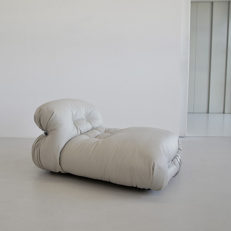 Fine Leather SORIANA Chaiselongue von Tobia & Afra Scarpa for CASSINA