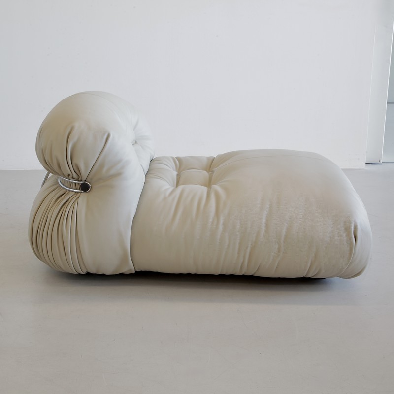 Fine Leather SORIANA Chaiselongue von Tobia & Afra Scarpa for CASSINA