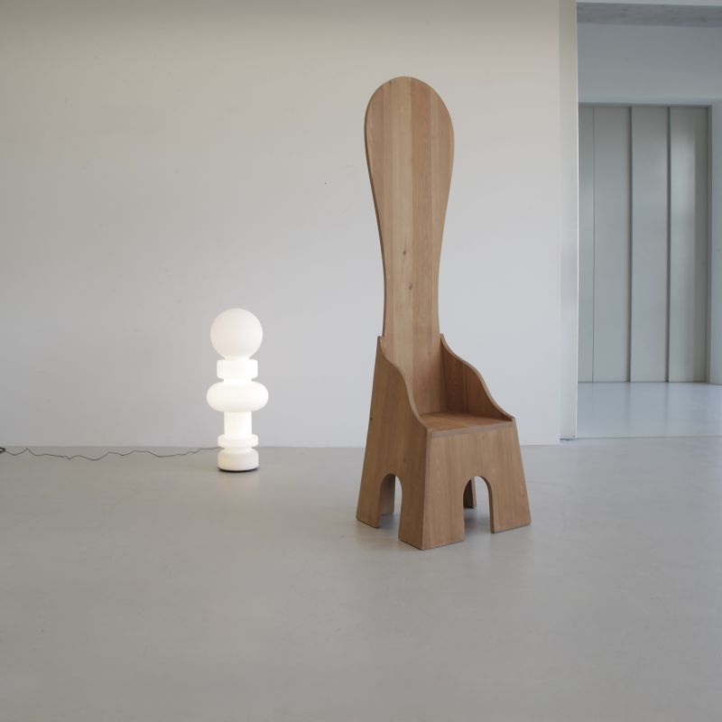 'Fratina' Chair by Mario CEROLI, 1972  SIGNED