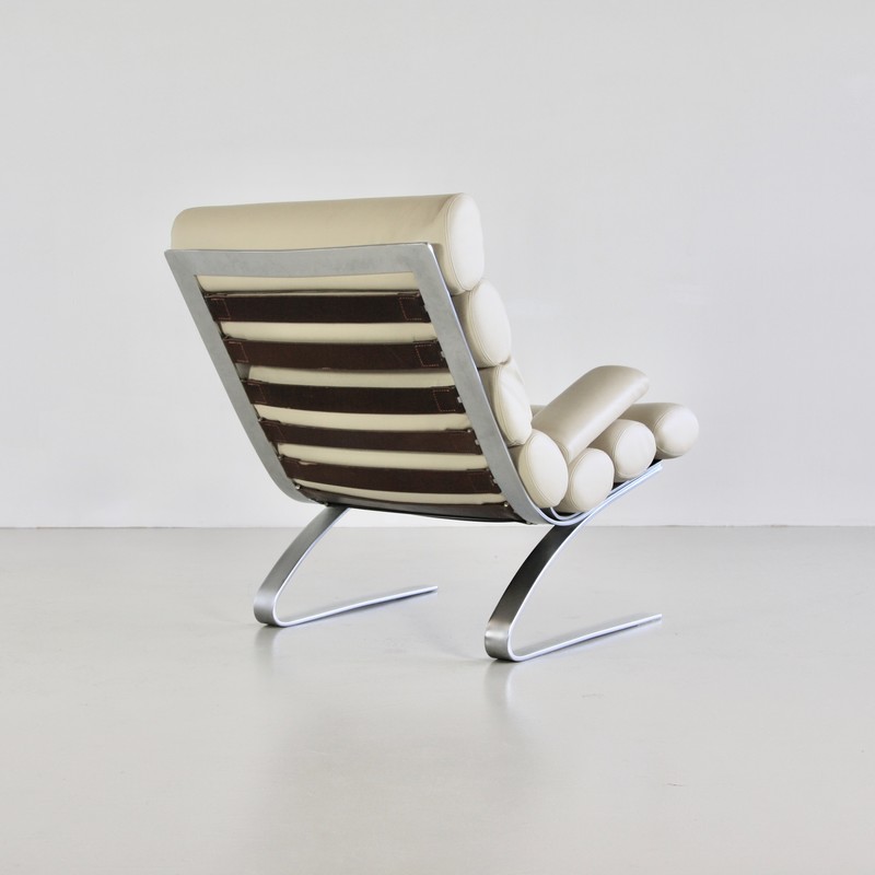 High Back Lounge Chair & Footstool by COR, 1976