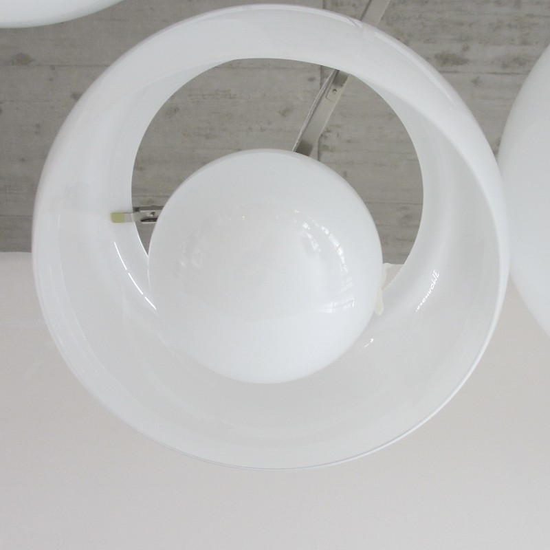 Large Ceiling Lamp PENTACLINIO, design by Vico MAGISTRETTI for Artemide, 1961