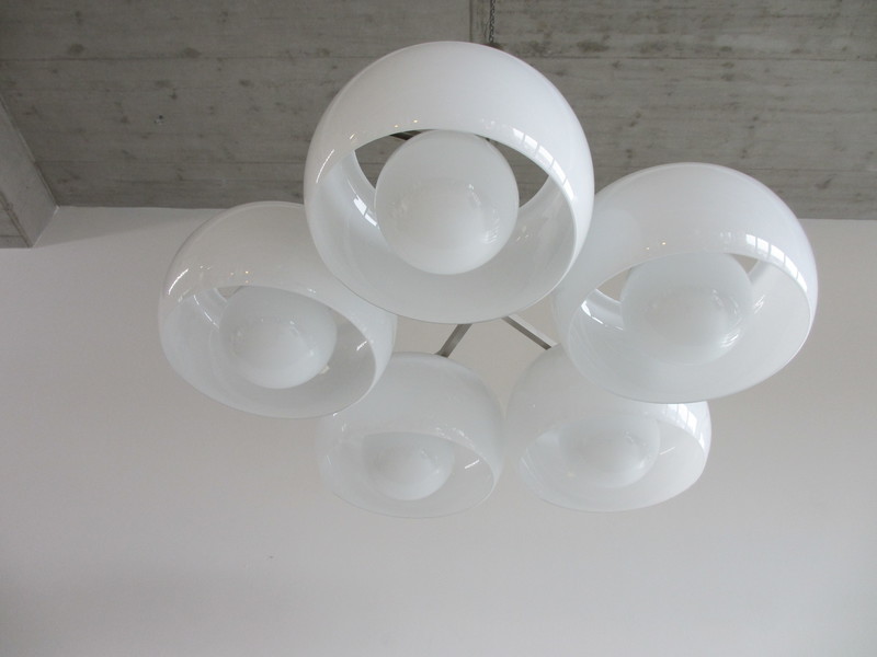 Large Ceiling Lamp PENTACLINIO, designed by Vico MAGISTRETTI for Artemide, 1961